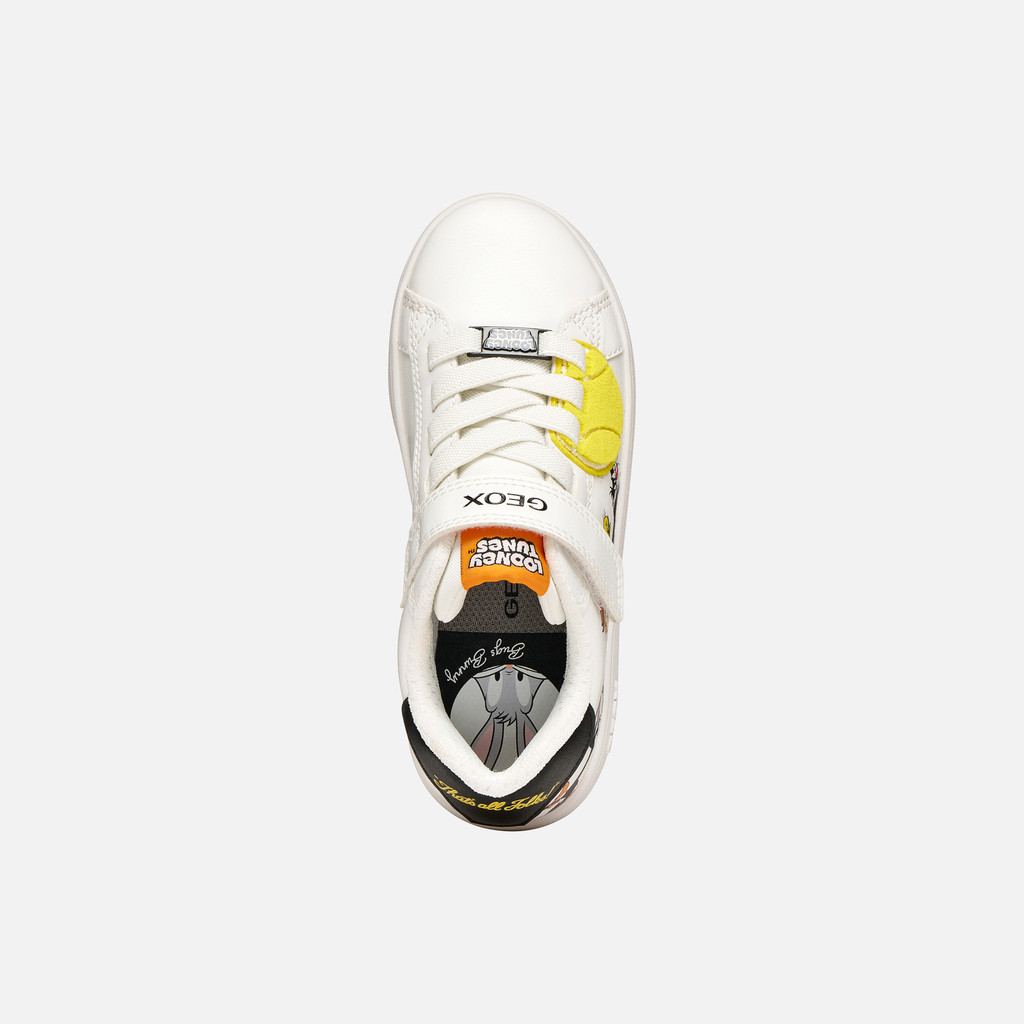 Looney Tunes Sneakers ECLYPER BOY White/Black - image number 5 | GEOX