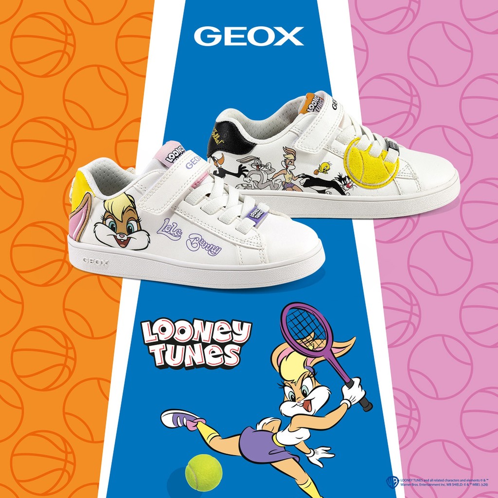 Looney Tunes Sneakers ECLYPER BOY White/Black - image number 1 | GEOX