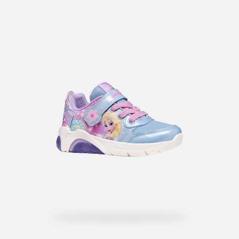 Disney Princess FADINLIGHT GIRL Lilac/Sky - image number 2 | GEOX