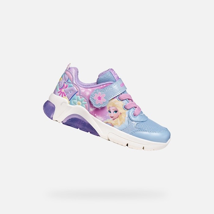 Disney Princess FADINLIGHT GIRL Lilac/Sky | GEOX