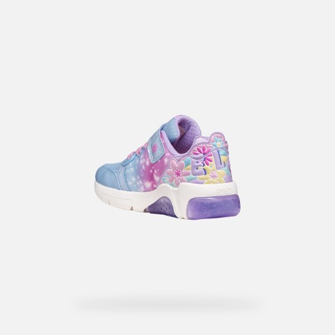 Disney Princess FADINLIGHT GIRL Lilac/Sky - image number 3 | GEOX