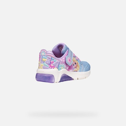 Disney Princess FADINLIGHT GIRL Lilac/Sky - image number 4 | GEOX