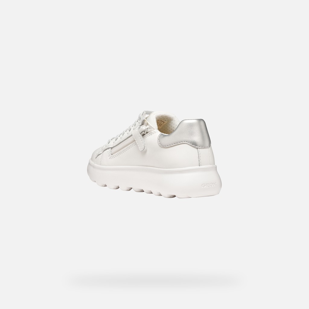 Low top sneakers PUFFYPOP GIRL White/Silver - image number 3 | GEOX
