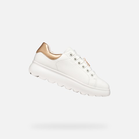 Low top sneakers PUFFYPOP GIRL White/Light Rose | GEOX