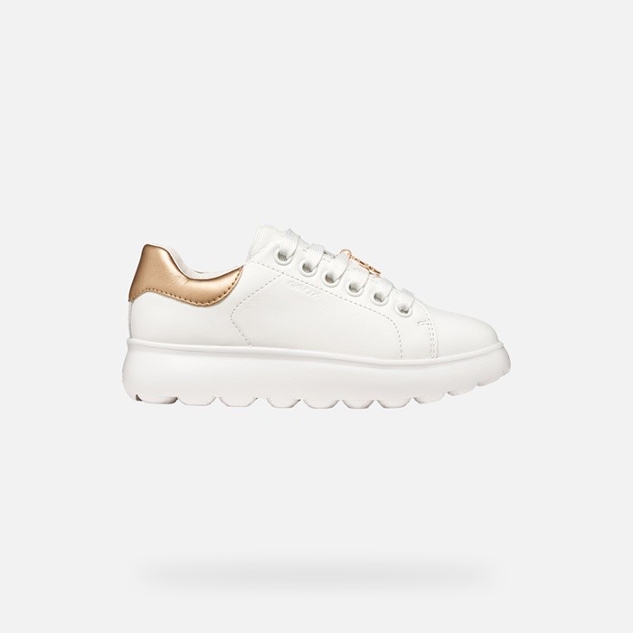 Low top sneakers PUFFYPOP GIRL White/Light Rose | GEOX