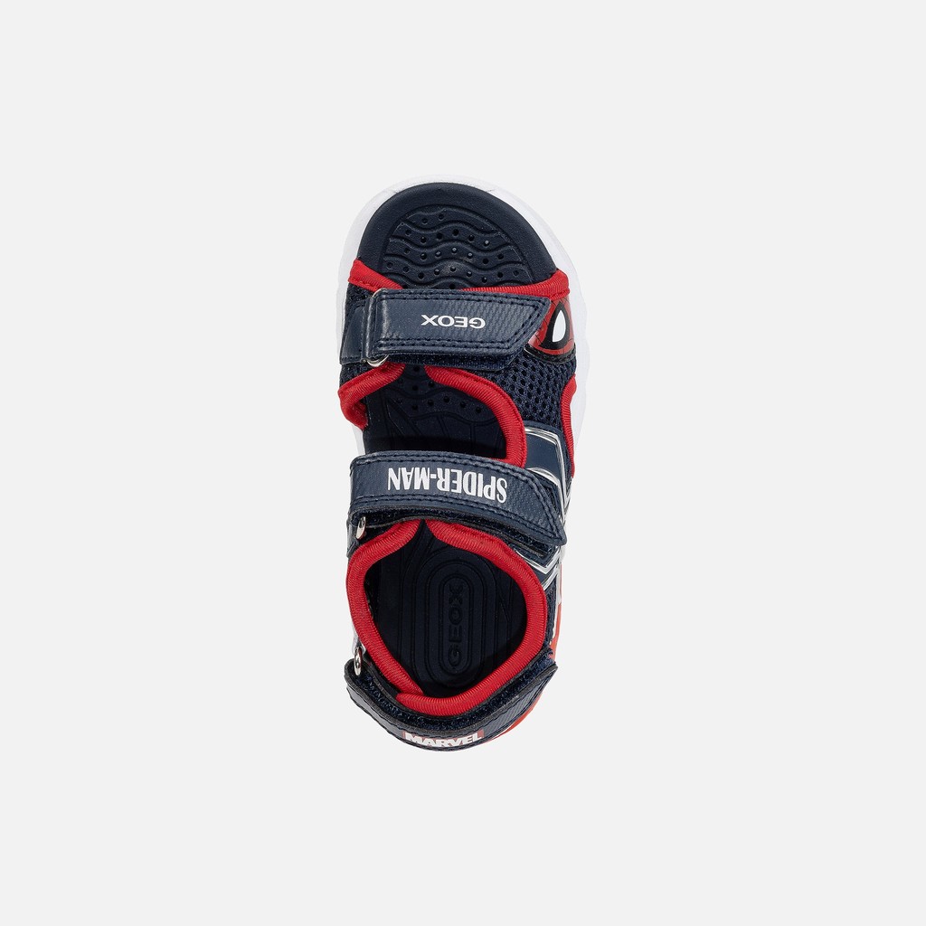 Spider-Man SANDAL CIBERDRON BOY Navy/Red - image number 7 | GEOX