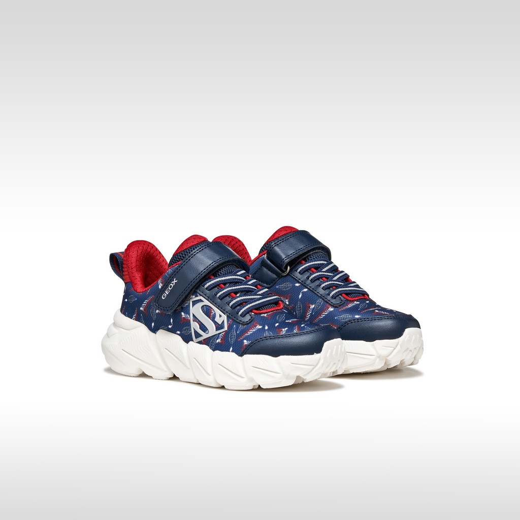 Superman FLEXYPER FAST BAMBINO Blu navy/Rosso scuro - image number 7 | GEOX