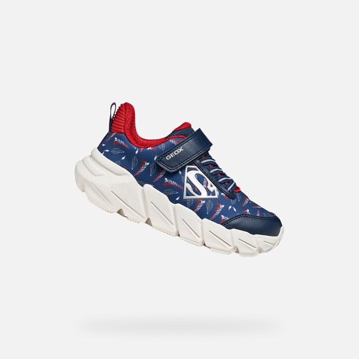Superman FLEXYPER FAST BOY Navy/Dark Red | GEOX