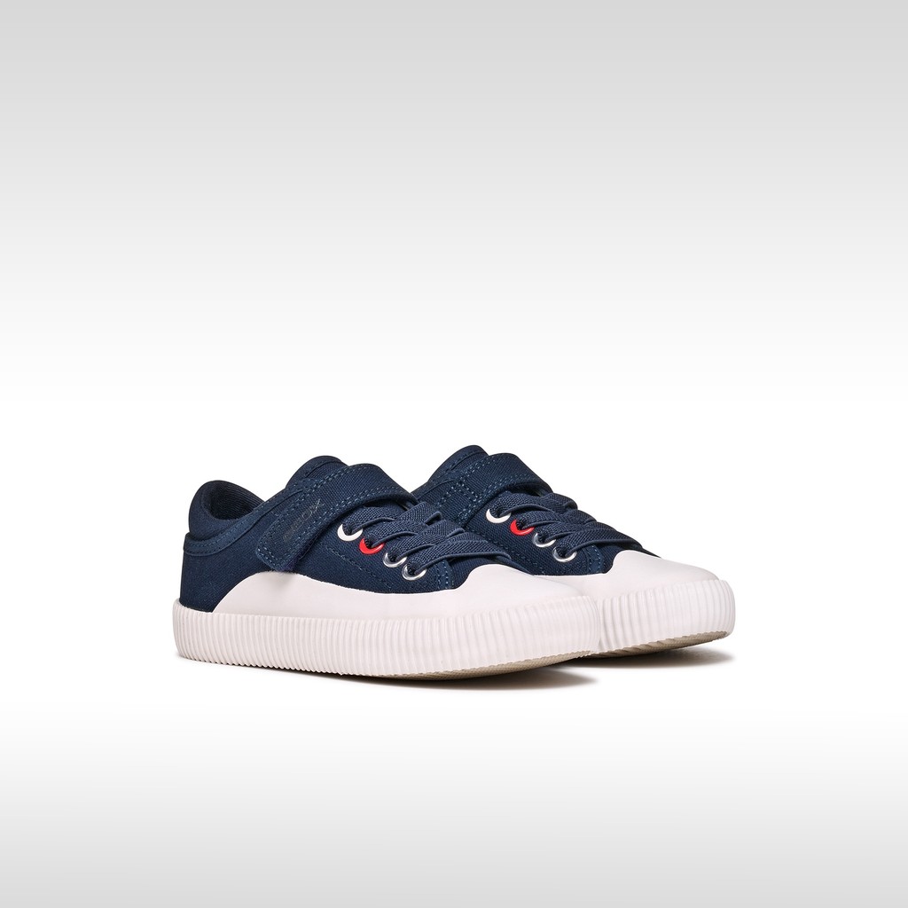 Low top sneakers TIPPESTE JUNIOR Navy/White - image number 1 | GEOX
