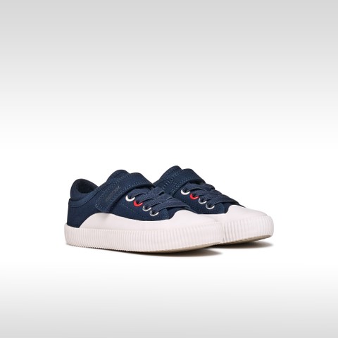 Low top sneakers TIPPESTE JUNIOR Navy/White - image number 1 | GEOX