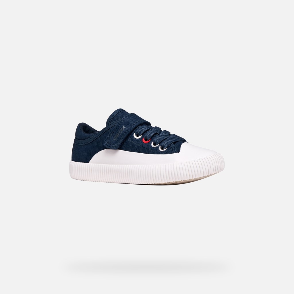 Low top sneakers TIPPESTE BOY Navy/White - image number 2 | GEOX