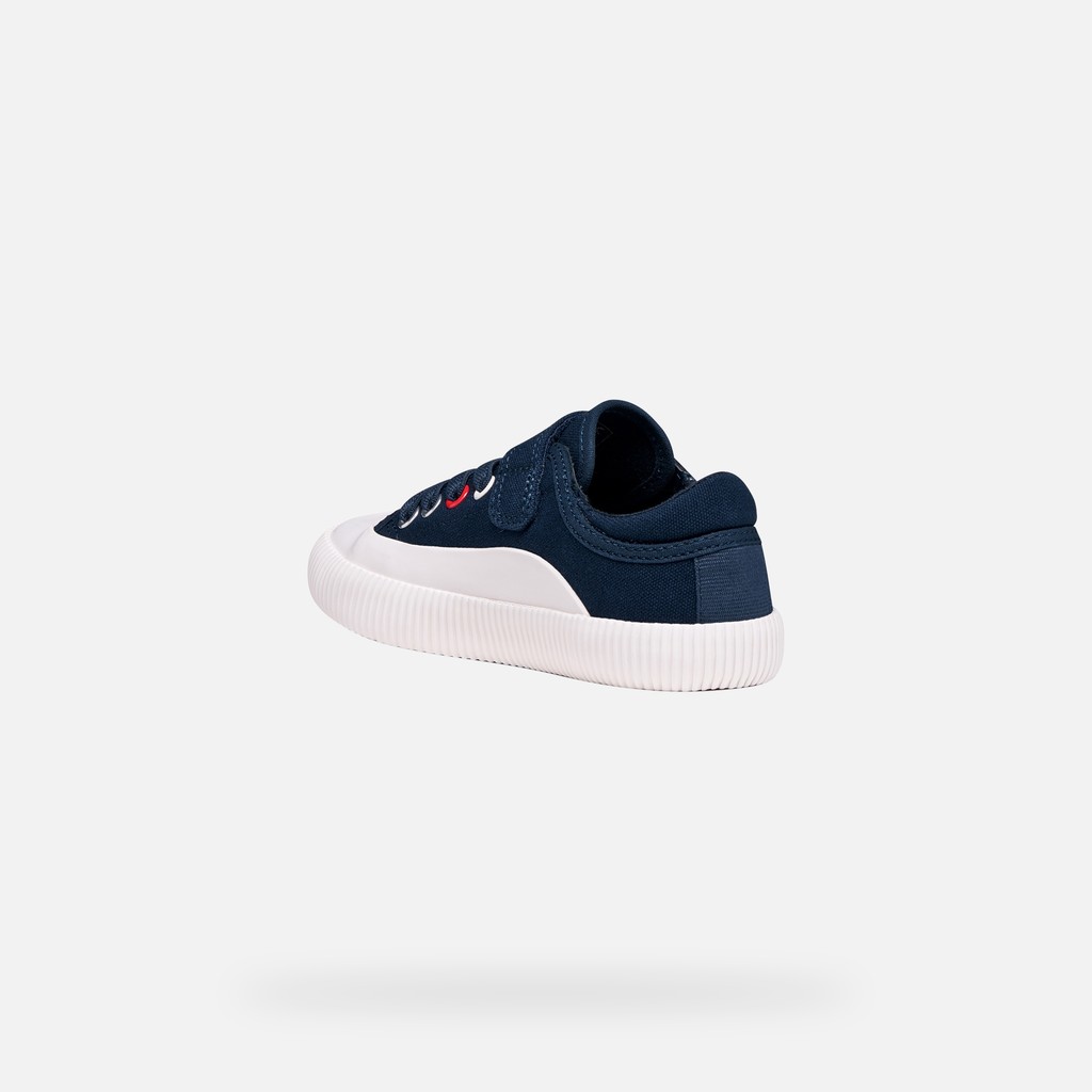 Low top sneakers TIPPESTE BOY Navy/White - image number 3 | GEOX