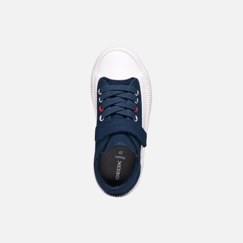 Low top sneakers TIPPESTE BOY Navy/White - image number 5 | GEOX