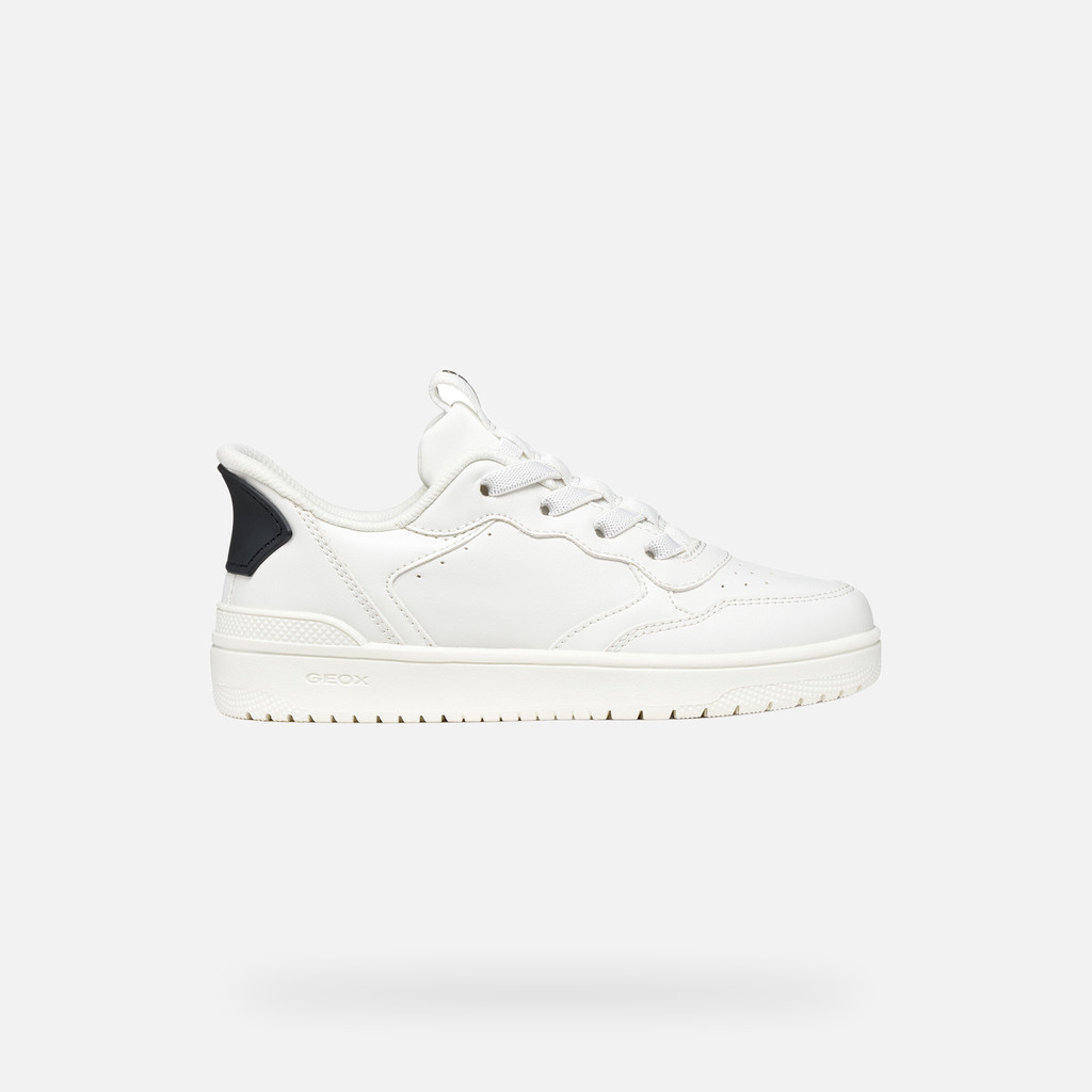 Slip in sneakers WASHIBA FAST IN BOY White/Black - image number 1 | GEOX