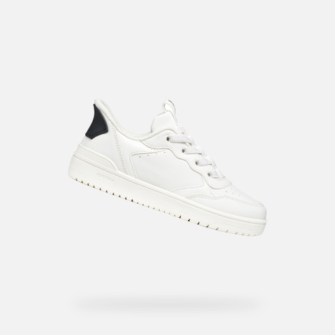Slip in sneakers WASHIBA FAST IN BOY White/Black | GEOX