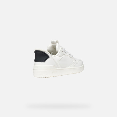 Slip in sneakers WASHIBA FAST IN BOY White/Black - image number 4 | GEOX