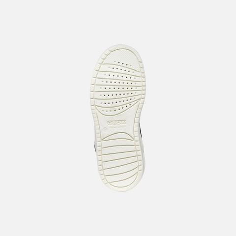 SNEAKERS WASHIBA FAST IN JUNIOR Navy/Lime - image number 6 | GEOX