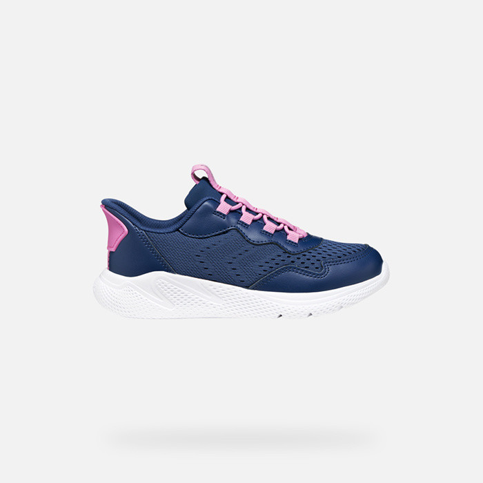 Slip in sneakers SPRINTYE FAST IN GIRL Dark Royal/Dark Pink | GEOX