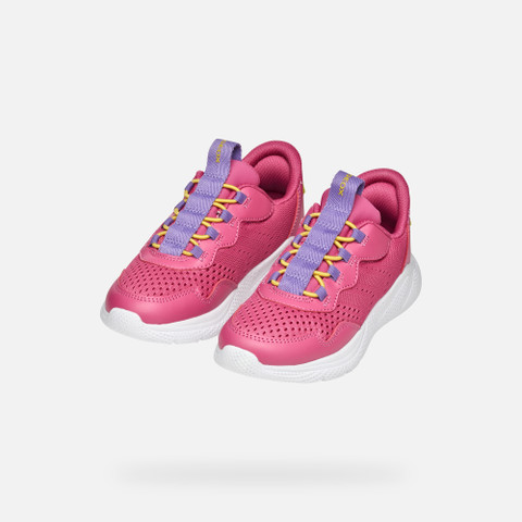 Slip in sneakers SPRINTYE FAST IN GIRL Dark Fuchsia/Violet - image number 7 | GEOX