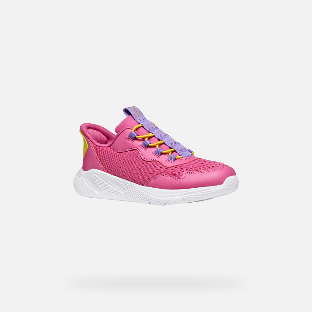 Slip in sneakers SPRINTYE FAST IN GIRL Dark Fuchsia/Violet - image number 2 | GEOX