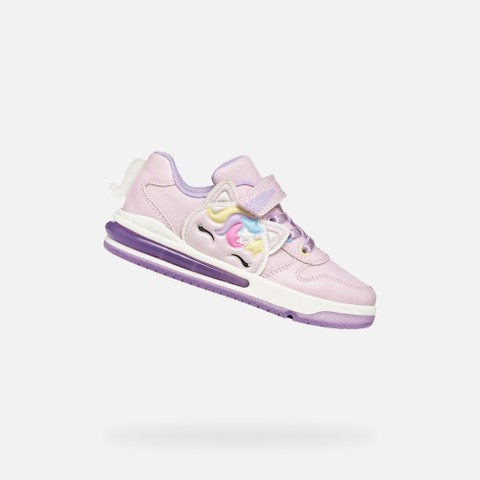 Shoes with lights SKETLITE GIRL Pink/Lilac | GEOX
