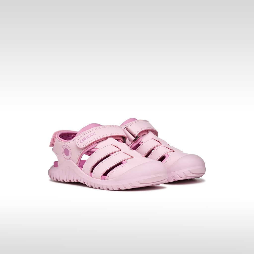 Sandales ferm&eacute;es S. FUSBETTO PRO   FILLE Rose/Rose fonc&eacute; - image number 1 | GEOX