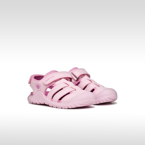 Sandales ferm&eacute;es S. FUSBETTO PRO   FILLE Rose/Rose fonc&eacute; - image number 1 | GEOX