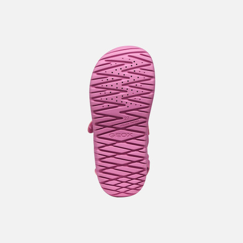 Closed toe sandals S. FUSBETTO PRO   GIRL Dark Pink/Aqua - image number 6 | GEOX