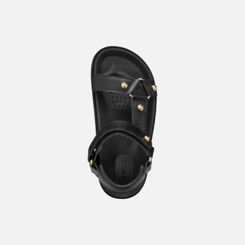 Sandals with straps SANDAL FOAMMENTERA GIRL Black - image number 5 | GEOX