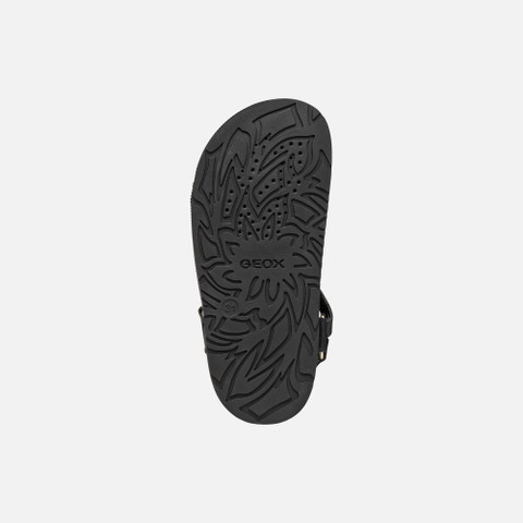 Sandals with straps SANDAL FOAMMENTERA GIRL Black - image number 6 | GEOX