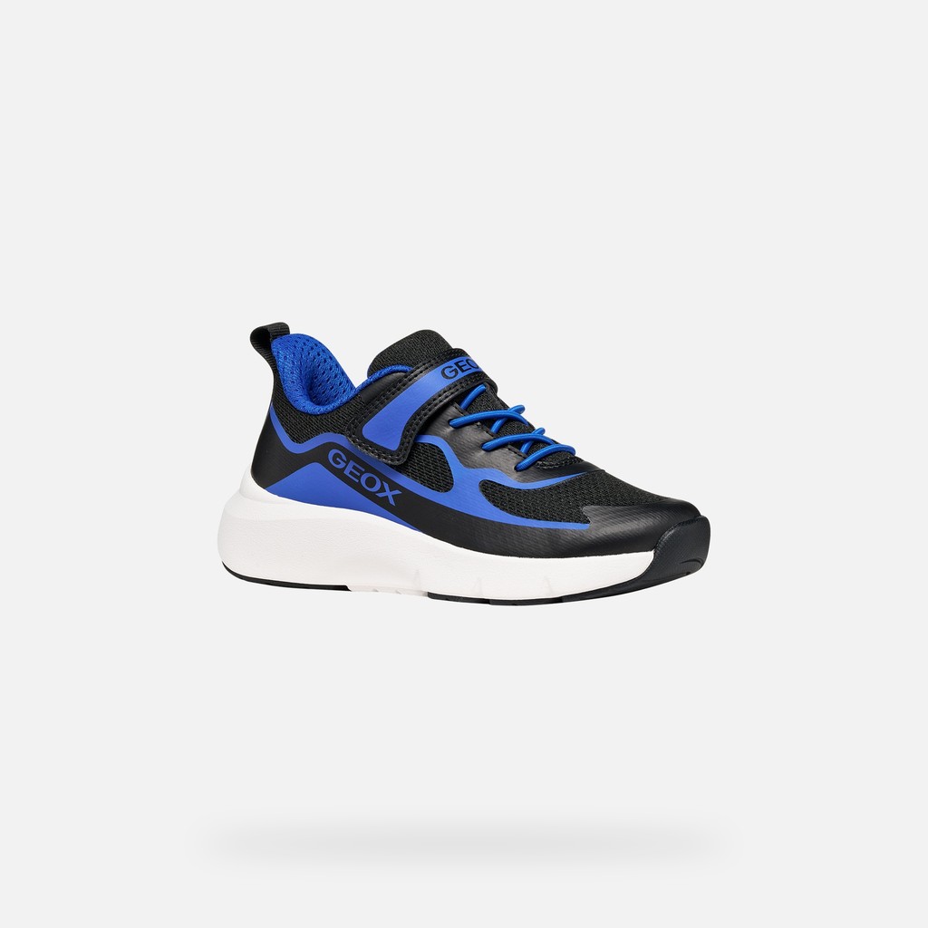 Hard toe sneakers PRO-RAN JUNIOR Black/Royal - image number 2 | GEOX