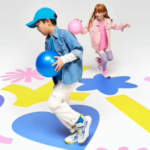 Low top sneakers PRO-RAN BOY White/Royal - image number 4 | GEOX