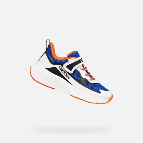 Sneakers punta rinforzata PRO-RAN JUNIOR Royal blu/Bianco | GEOX