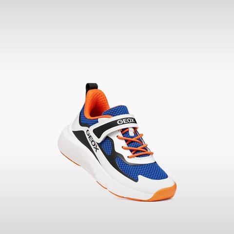 Sneakers punta rinforzata PRO-RAN JUNIOR Royal blu/Bianco - image number 4 | GEOX