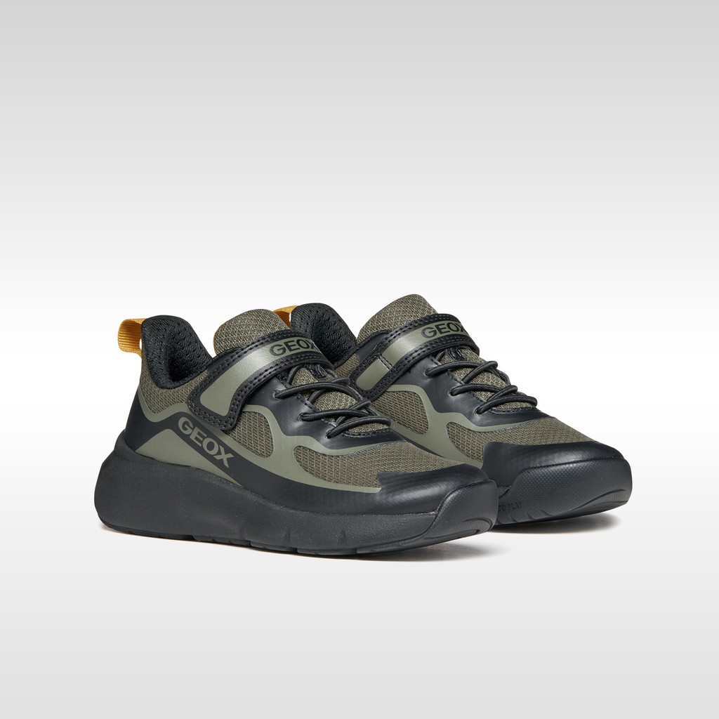 Chaussures bout renforc&eacute; PRO-RAN JUNIOR Vert/Noir - image number 7 | GEOX