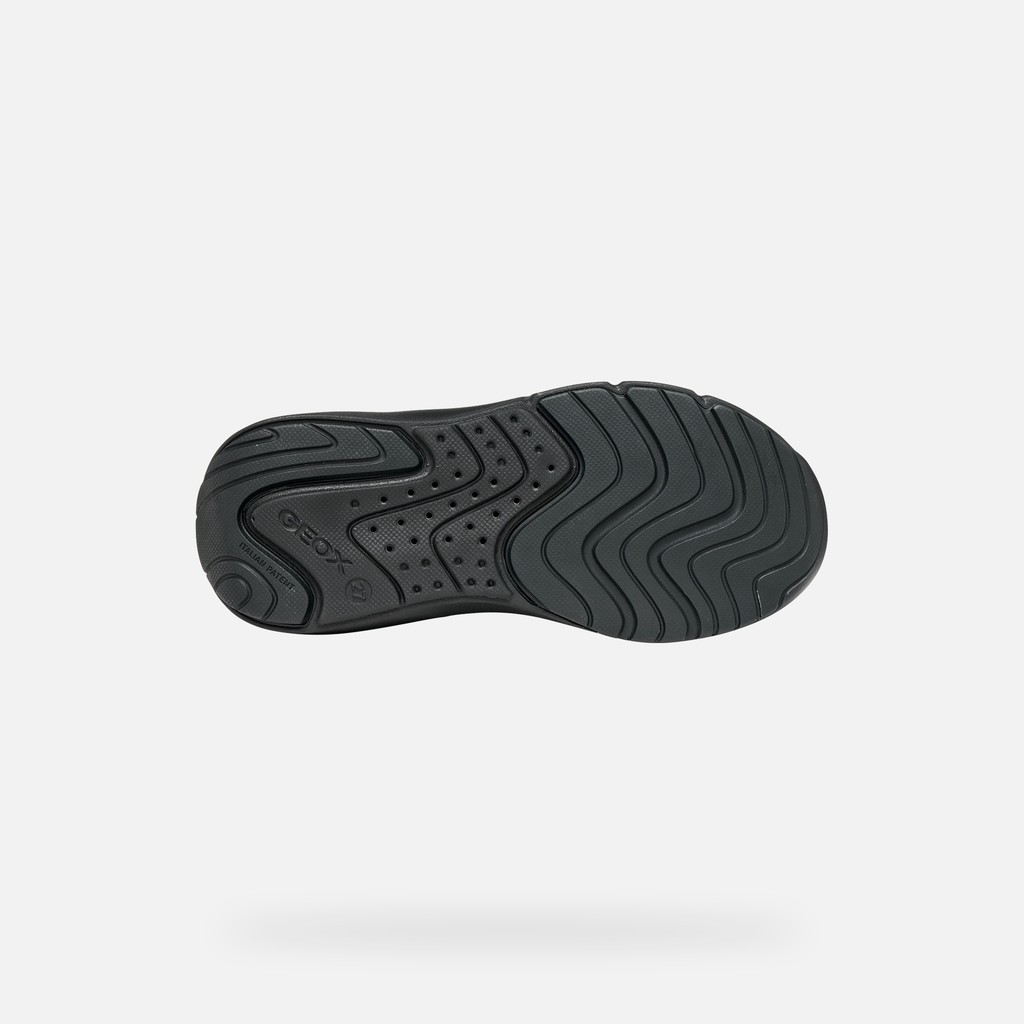 Hard toe sneakers PRO-RAN JUNIOR Dark Green/Black - image number 6 | GEOX