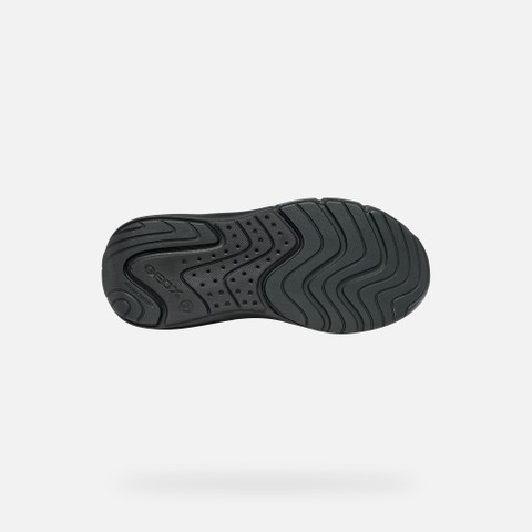 Hard toe sneakers PRO-RAN JUNIOR Dark Green/Black - image number 6 | GEOX