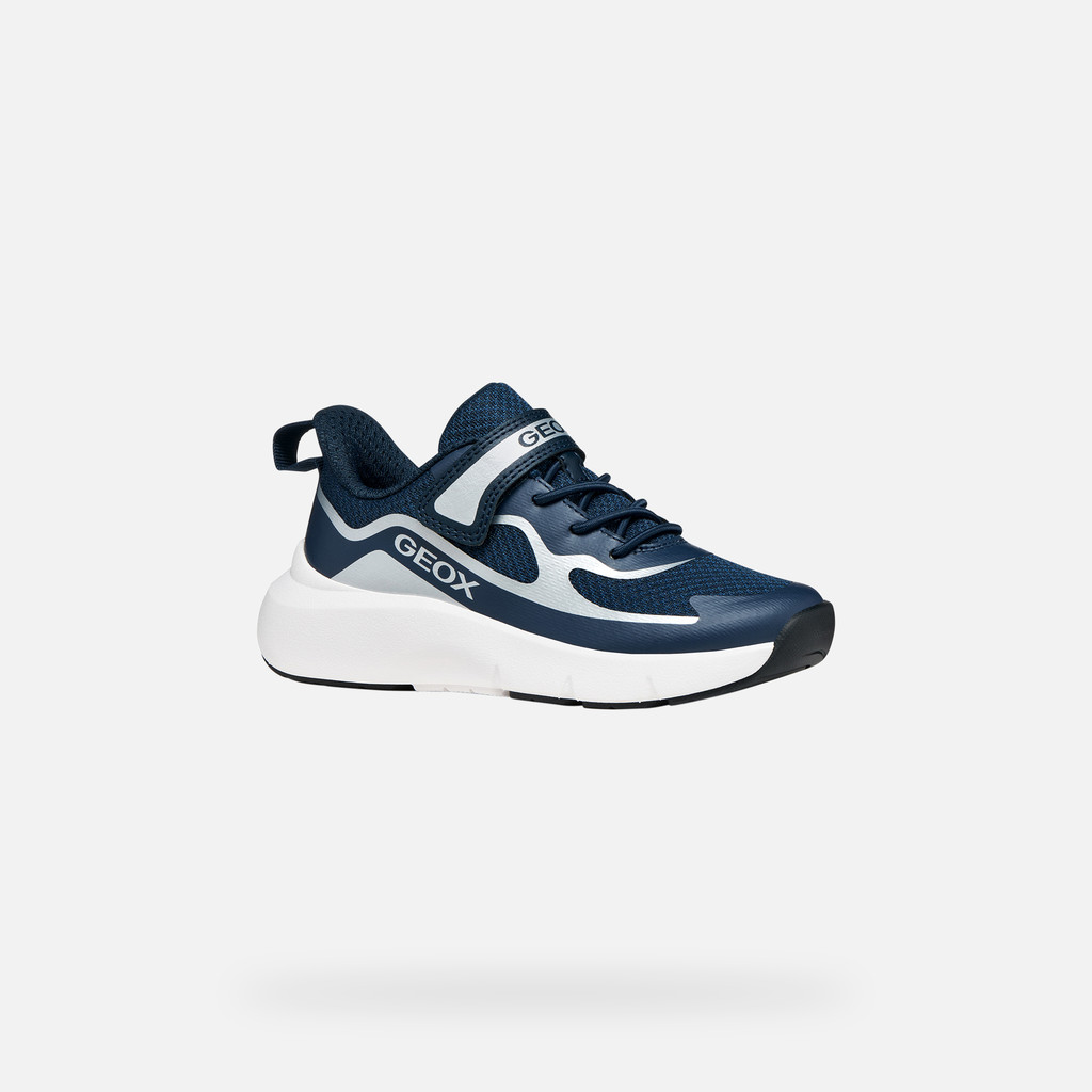 Low top sneakers PRO-RAN BOY Navy/Silver - image number 2 | GEOX
