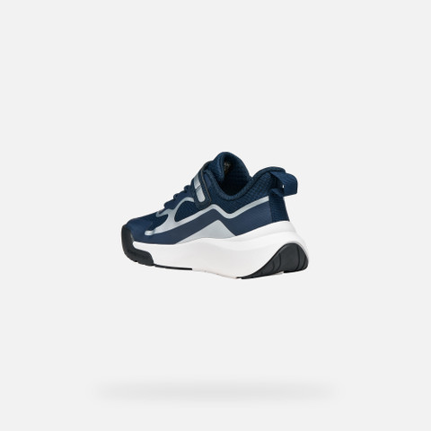 Low top sneakers PRO-RAN BOY Navy/Silver - image number 3 | GEOX