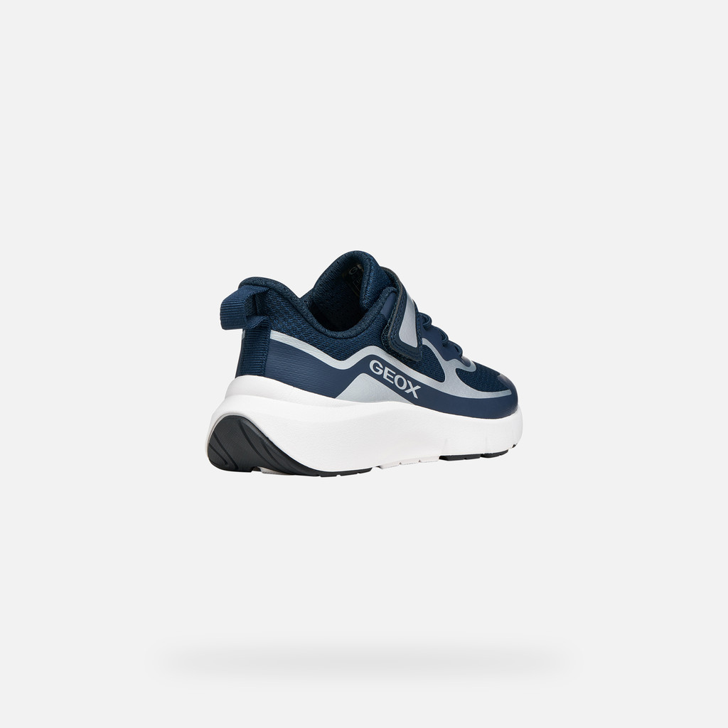 Low top sneakers PRO-RAN BOY Navy/Silver - image number 4 | GEOX