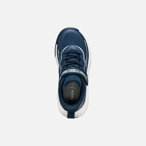 Low top sneakers PRO-RAN BOY Navy/Silver - image number 5 | GEOX