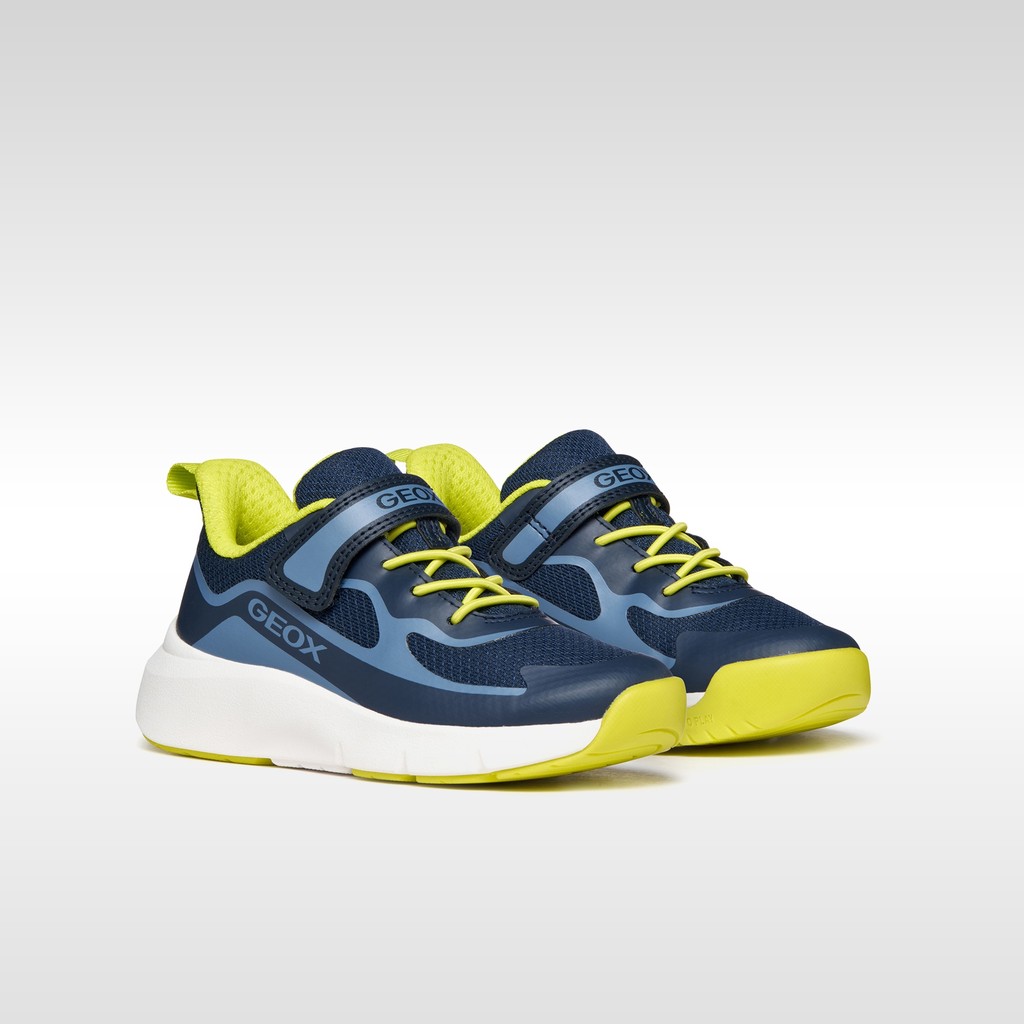 Sneaker Gummikappe PRO-RAN JUNIOR Marineblau/Hellblau - image number 7 | GEOX
