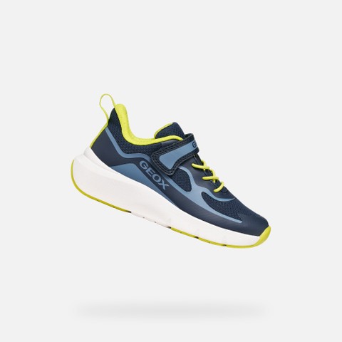 Hard toe sneakers PRO-RAN JUNIOR Navy/Light Blue | GEOX