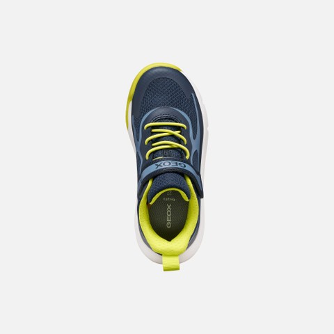Hard toe sneakers PRO-RAN JUNIOR Navy/Light Blue - image number 5 | GEOX