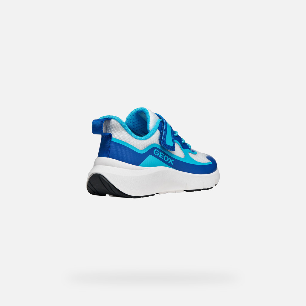 Low top sneakers PRO-RAN BOY White/Azure - image number 4 | GEOX