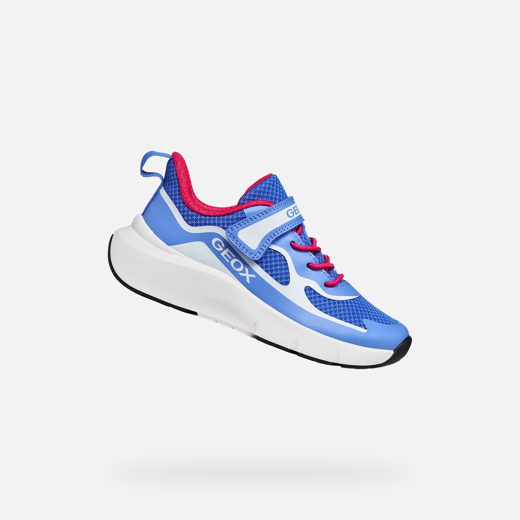 Baskets basse PRO-RAN JUNIOR Bleu/Blanc - image number 0 | GEOX