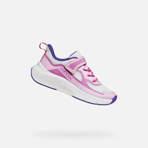 Low top sneakers PRO-RAN JUNIOR Pink/White | GEOX