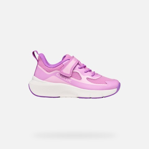 Hard toe sneakers PRO-RAN JUNIOR Dark Pink - image number 1 | GEOX