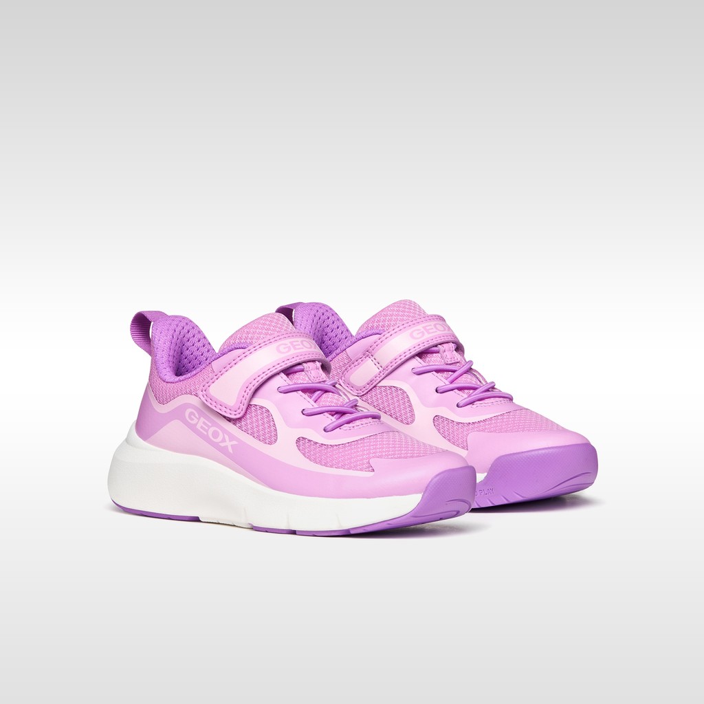 Hard toe sneakers PRO-RAN JUNIOR Dark Pink - image number 7 | GEOX