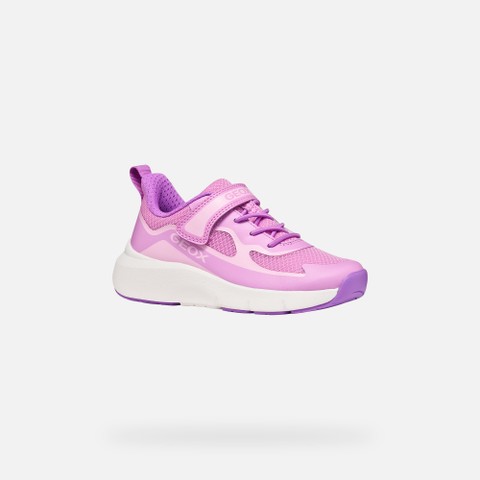 Hard toe sneakers PRO-RAN JUNIOR Dark Pink - image number 2 | GEOX